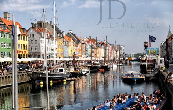 Фото Копенгаген канал Nyhavn
